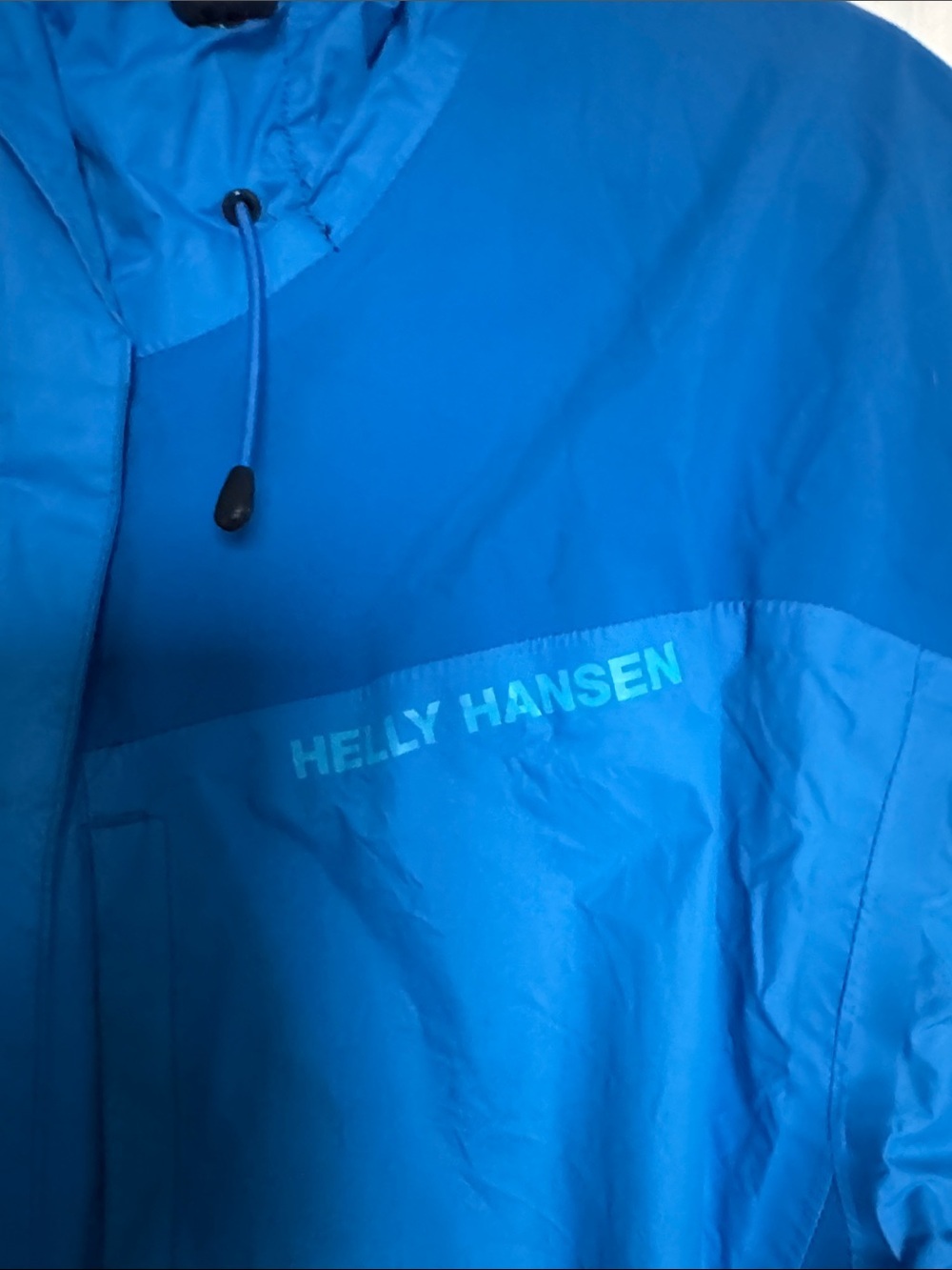 Helly Hansen Bright Blue Packable Hooded Jacket - Picture 2 of 10